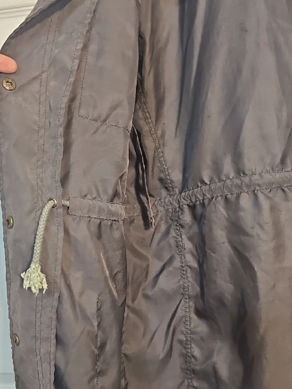 Umgee Gray Jacket with Flap Pockets - Picture 4 of 7